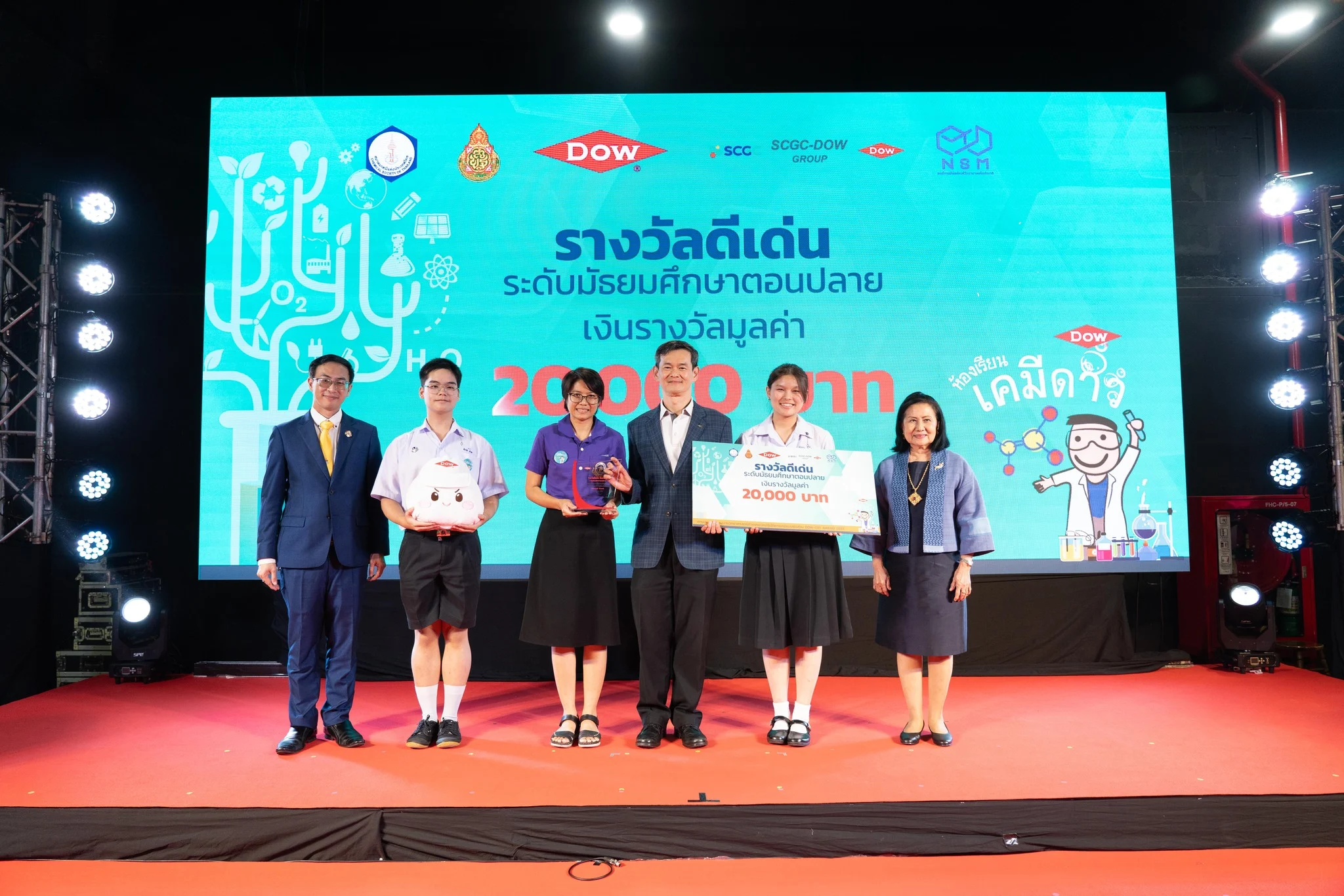 ประกาศผลการแข่งขัน DOW-CST AWARD การประกวดโครงการการทดลองเคมีแบบย่อส่วน ครั้งที่ 9 ประจำปี 2566